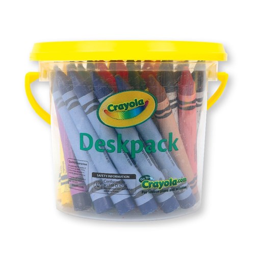 Crayola Large Crayons Deskpack - Pack of 48