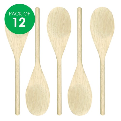 Wooden Spoons - Pack of 12