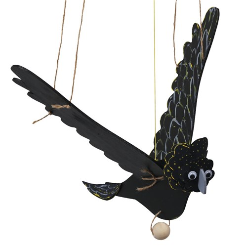 3D Wooden Flying Birds - Pack of 10