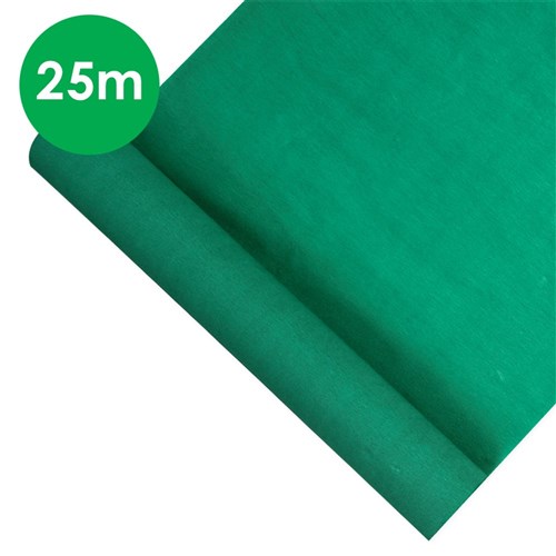 Crepe Paper Log - Dark Green - 25 Metres