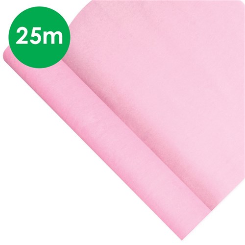 Crepe Paper Log - Pink - 25 Metres