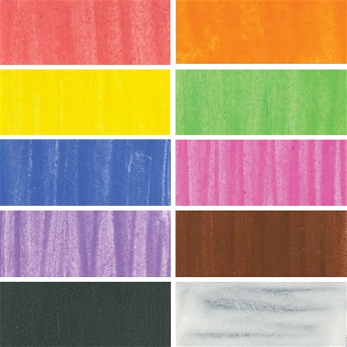 EC Tempera Powder Paint - 450g - Set of 10 Colours