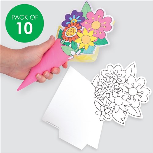 Paper Bouquet Treat Holders - Pack of 10