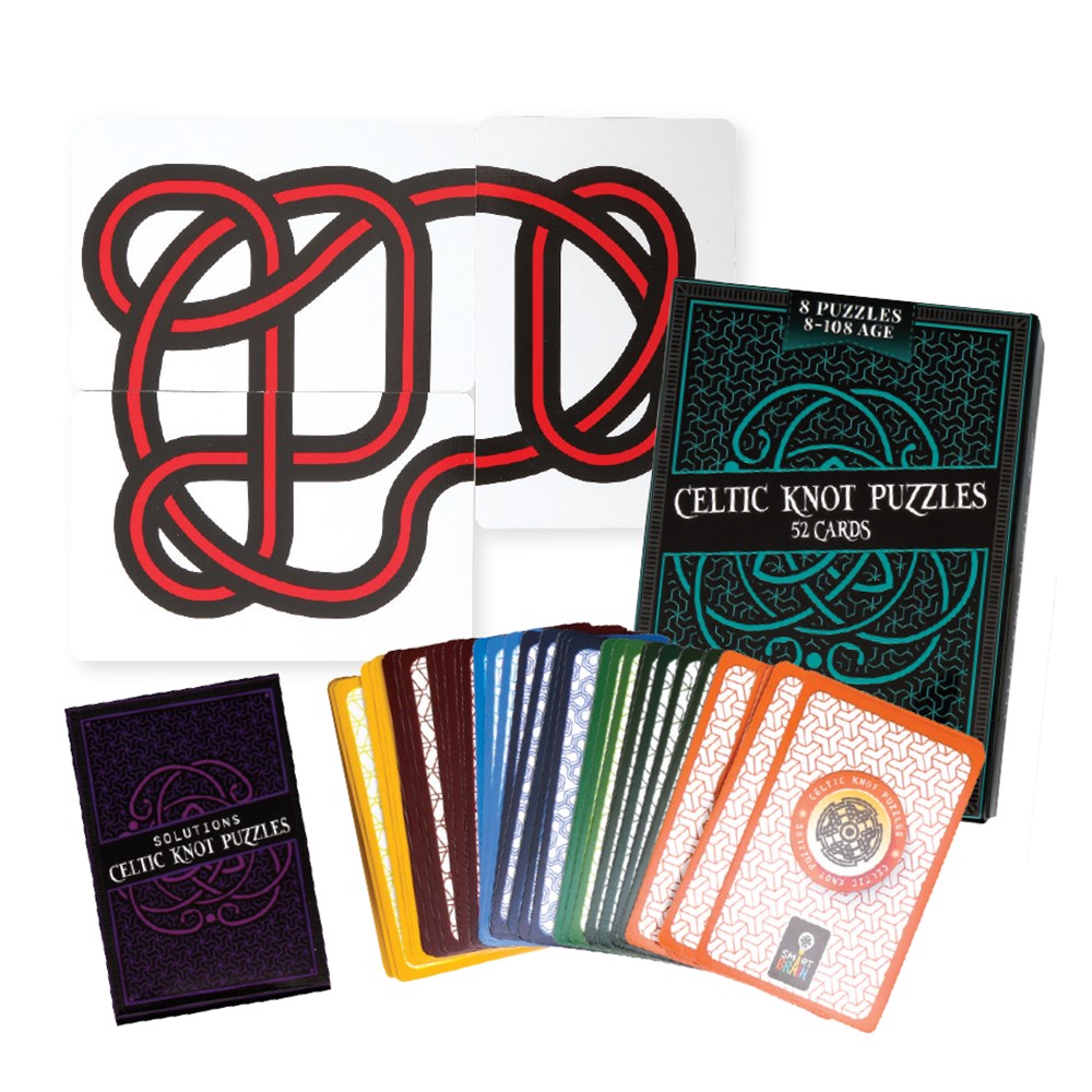 Celtic Knot Puzzle Cards Cleverpatch Cleverpatch Art Craft Supplies