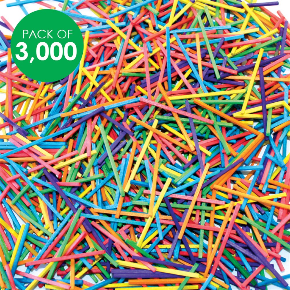 Colored Matchsticks 