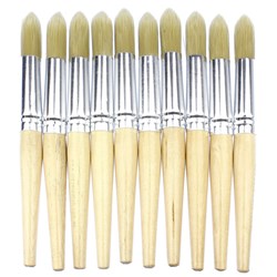 Crafted Assorted Paint Brushes - 6 Pack - Bunnings Australia