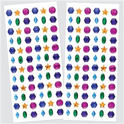 Foam Glitter Alphabet & Number Stickers - Pack of 840
