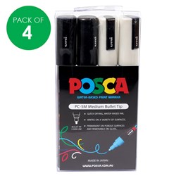 POSCA Paint Markers - Medium Tip - Pack of 16 - CleverPatch