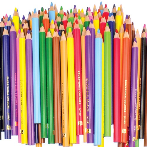 EC Jumbo Triangular Coloured Pencils 
