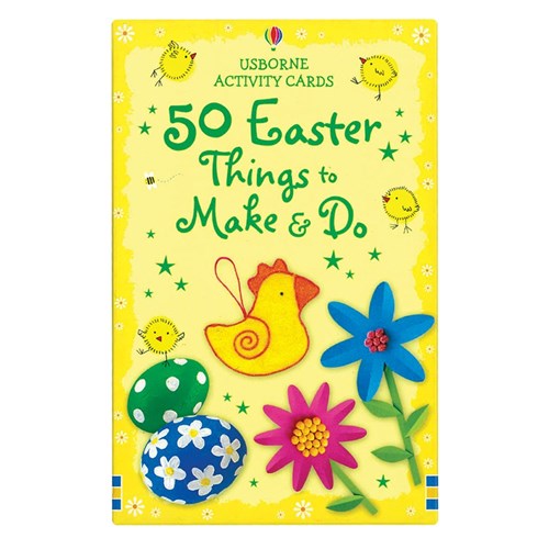 50 Easter Things to Make & Do - Activity Cards | Books & Stickers 