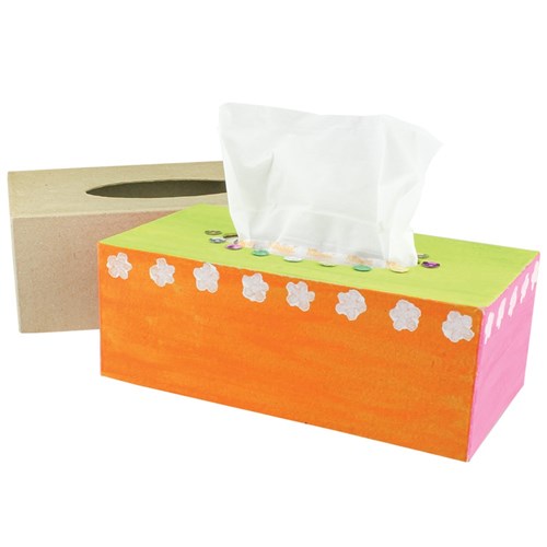 Craft tissue on sale box cover