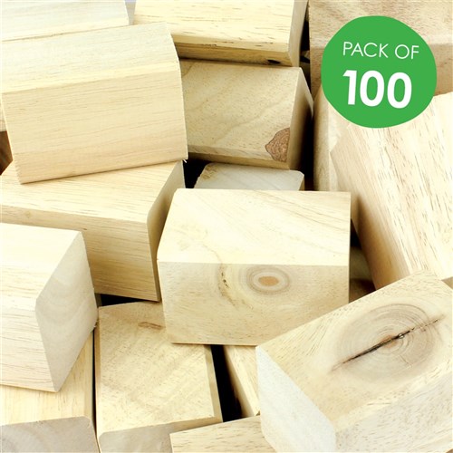 wooden blocks craft supplies
