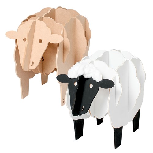 Wooden best sale sheep shapes