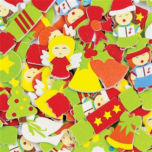 Download Foam Traditional Christmas Stickers Pack Of 112 Foam Cleverpatch Art Craft Supplies PSD Mockup Templates