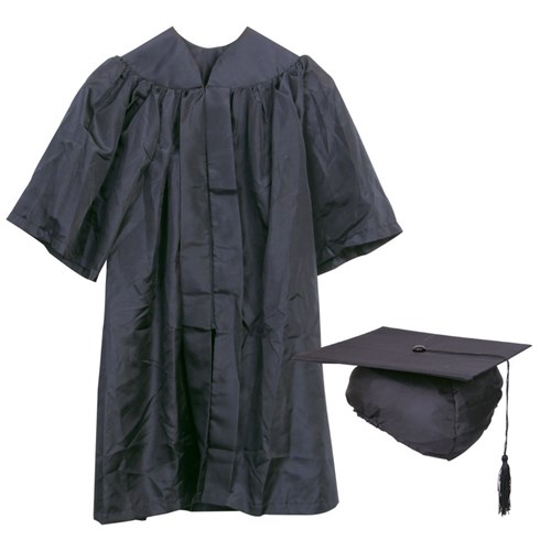 Child Matte Gold Graduation Gown - Preschool & Kindergarten Gowns –  Graduation Cap and Gown