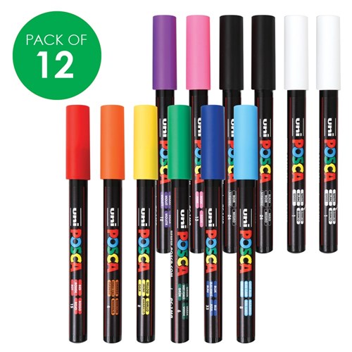 Uni Posca Paint Marker PC-3M - Fine  Paint marker, Paint markers, Markers