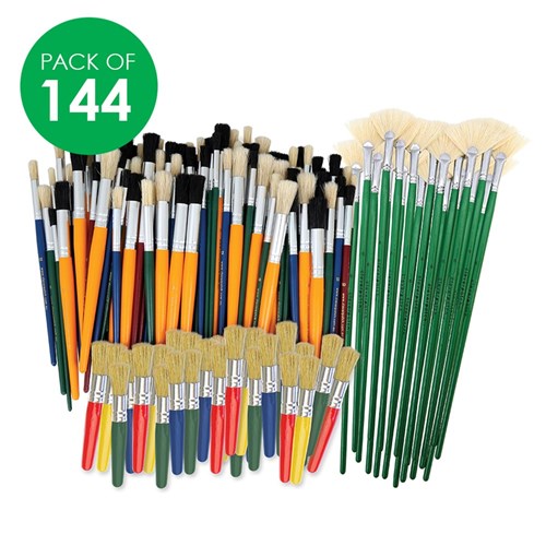 Craft Paint Brushes (144)