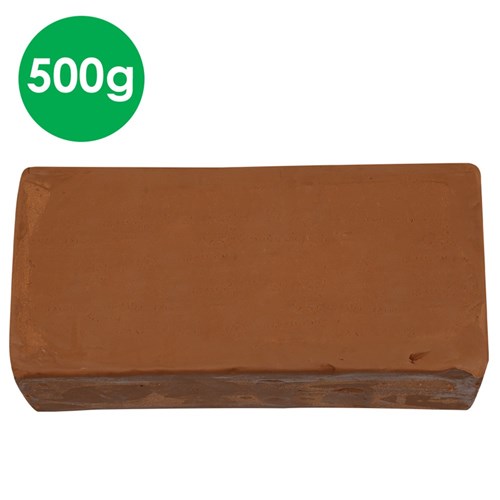 CleverPatch Modelling Clay - Brown - 500g Pack - CleverPatch