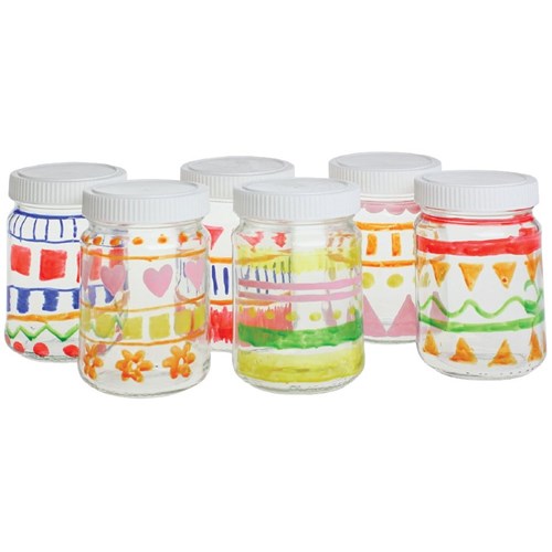 Colourful Glass Jars Plastic, Porcelain Food Storage Jars