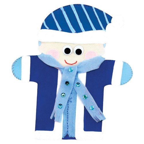 felt hand puppet