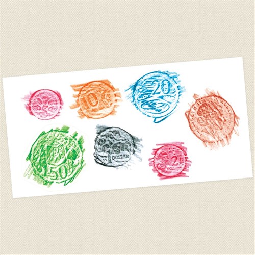 Coin Rubbing | Paint & Print CleverPatch Art & Craft Supplies
