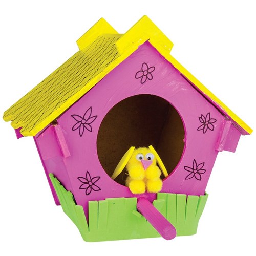 wooden bunny house