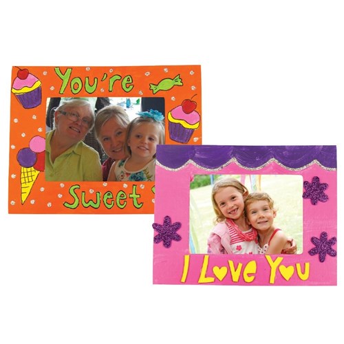 pics Mother's Day Picture Frame Craft Ideas i love you you re sweet papier mache rectangle frame
