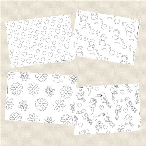 Wrapping Paper for Mother's Day Mother's Day CleverPatch Art