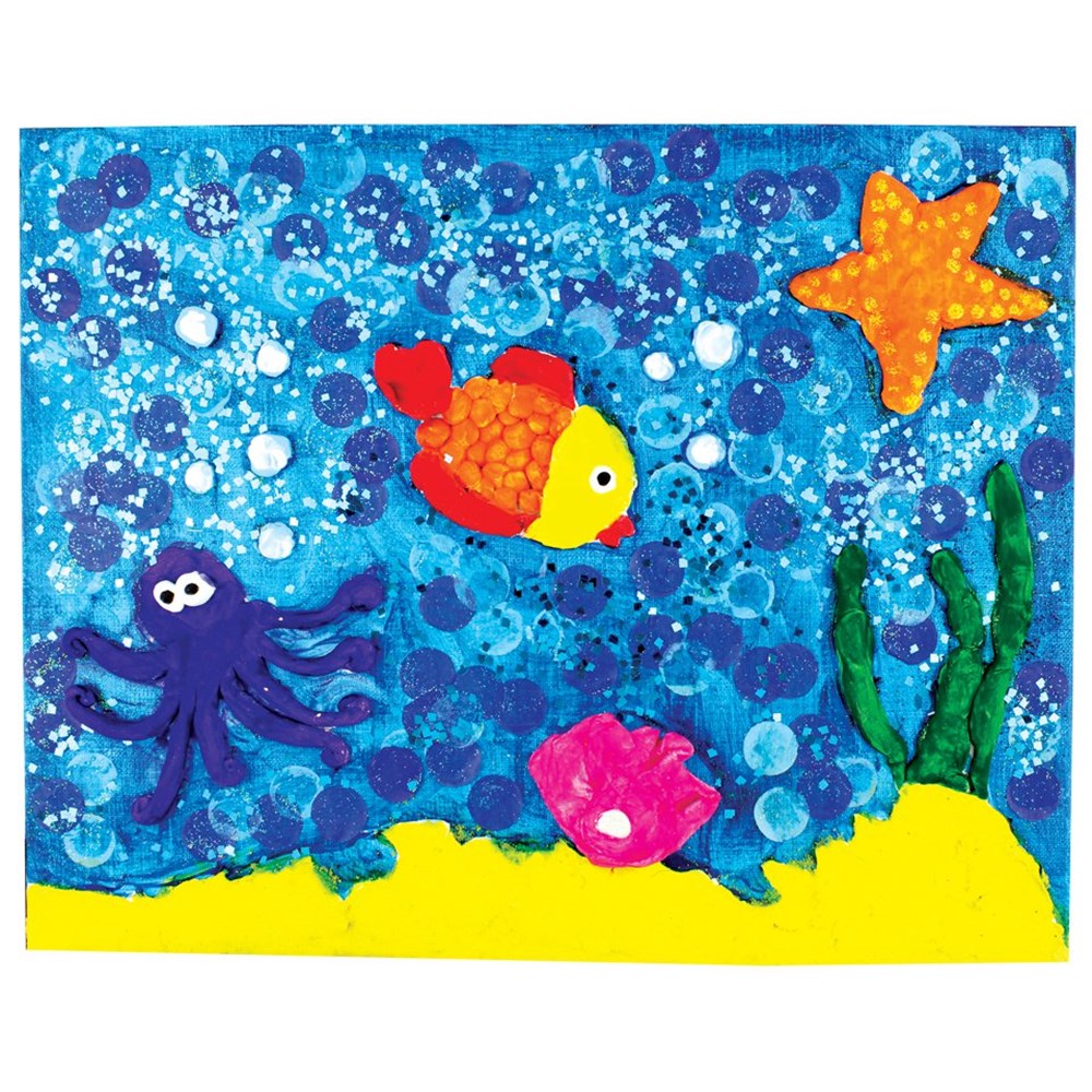 Layered Paper Art Underwater Art Project - Creative Family Fun