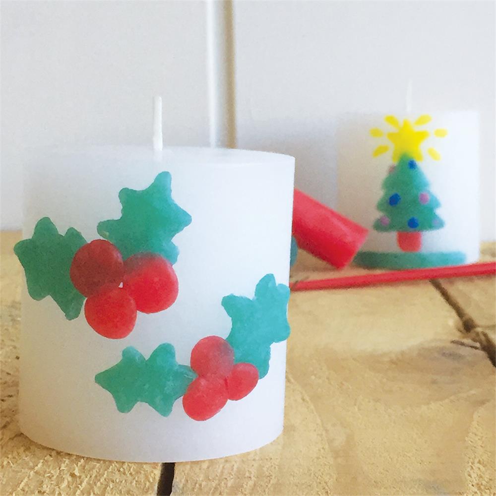 3d Christmas Candles Christmas Cleverpatch Art Craft Supplies