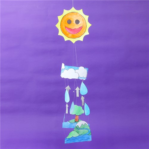 Water Cycle Mobile | Paper & Card - CleverPatch | CleverPatch - Art
