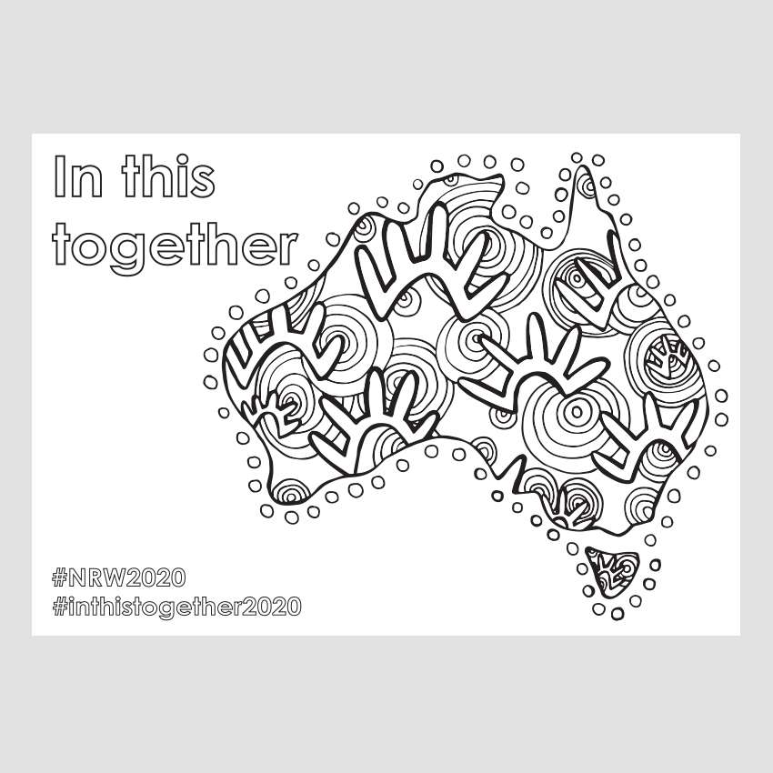 National Reconciliation Week 2020 Colouring Sheet | Paper & Card ...