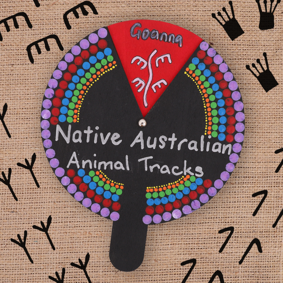 indigenous-animal-tracks-wheel-cleverpatch-cleverpatch-art