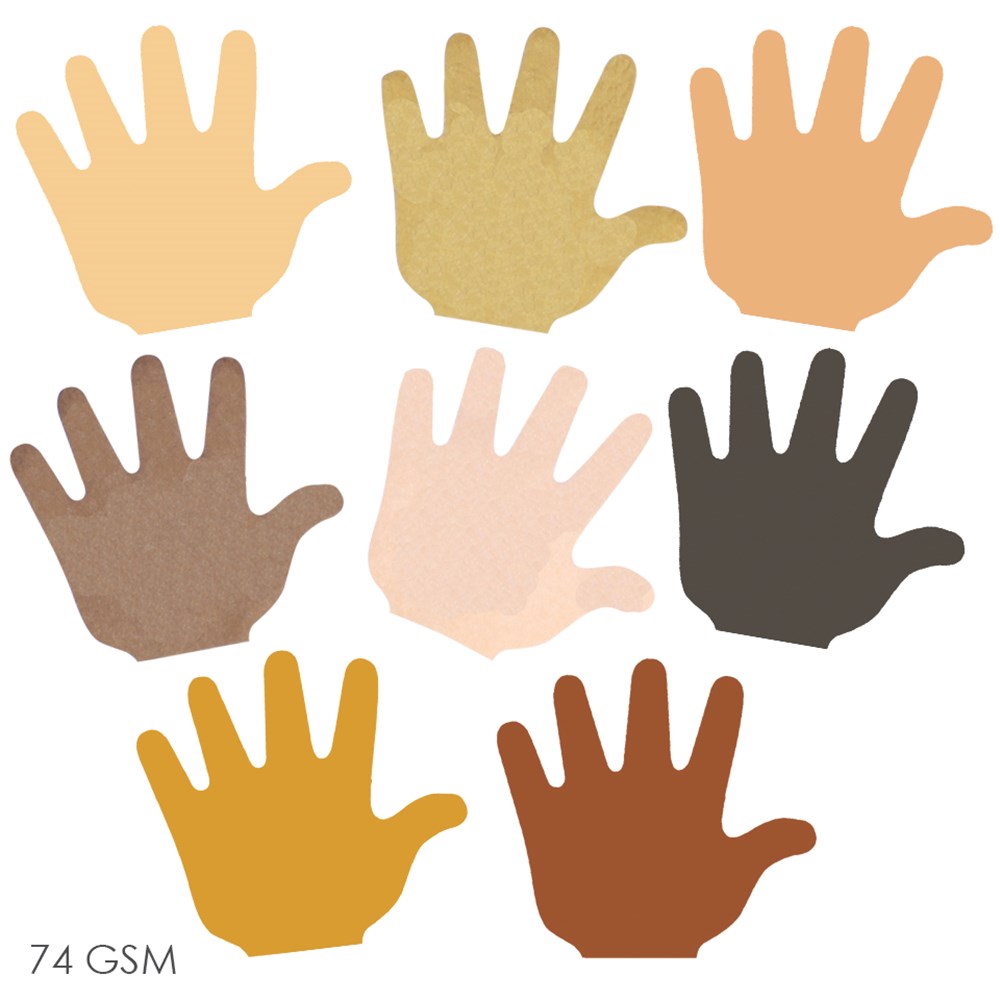 Multicultural Paper Hand Pad - Pack of 35 | NAIDOC Week | CleverPatch ...