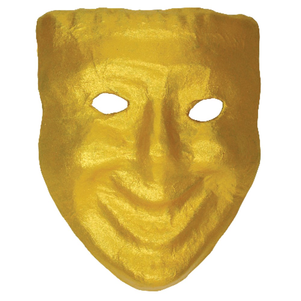 Papier Mache Comedy Mask | Masks | CleverPatch - Art & Craft Supplies