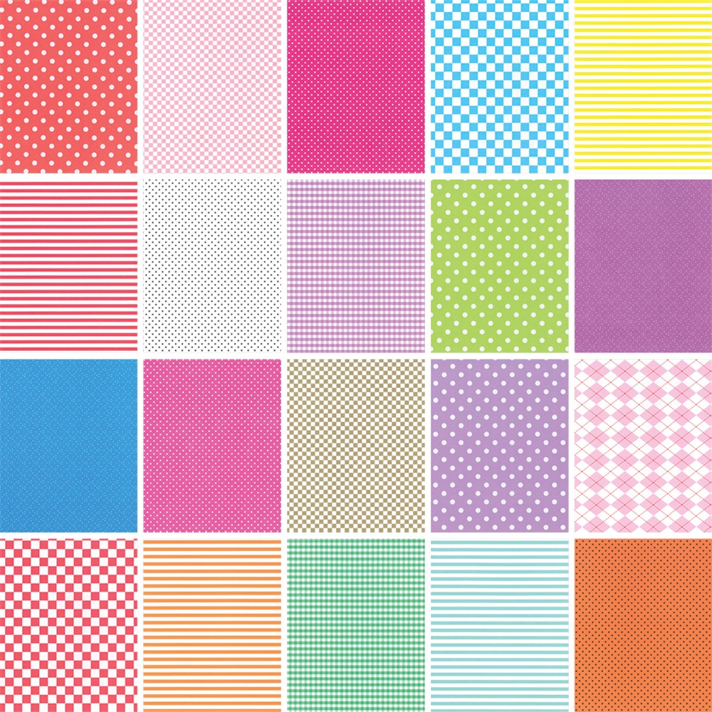 Patterned Cardboard - Pack of 20 | Coloured Card | CleverPatch - Art ...