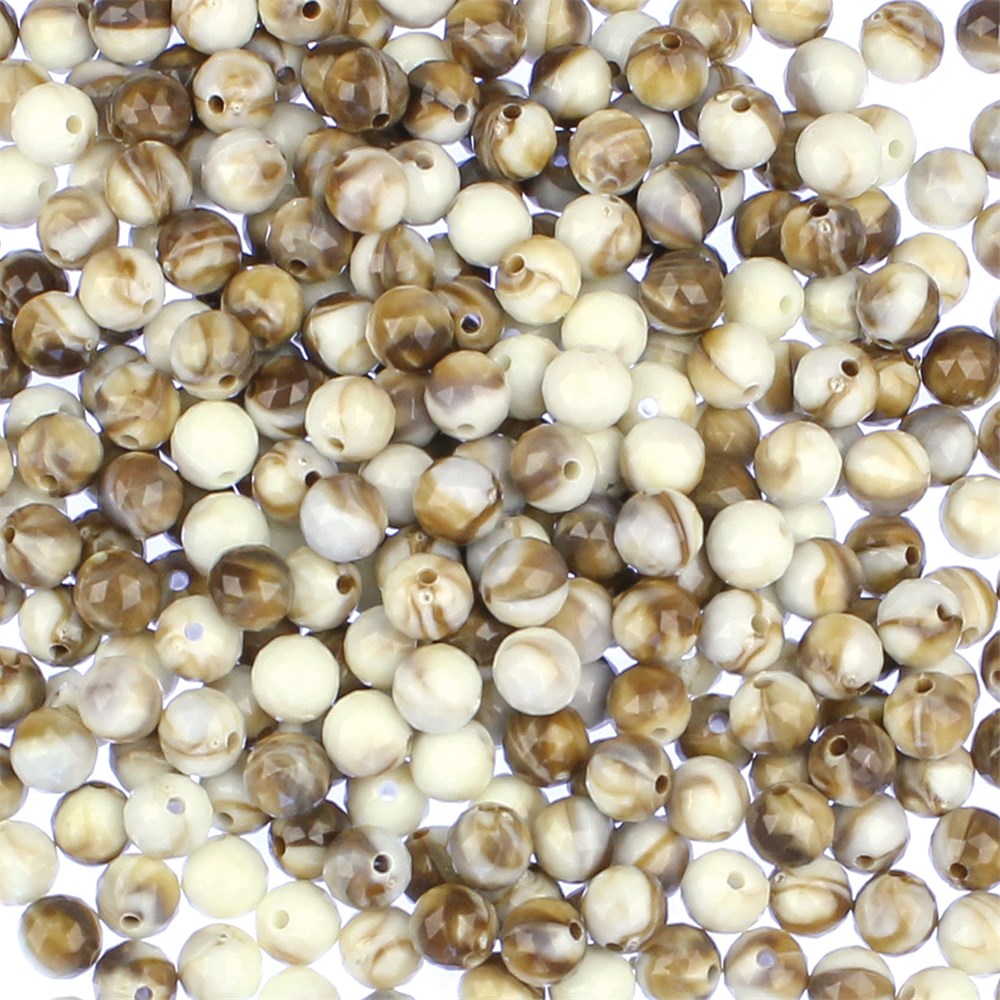 Imitation Shell Beads - Round - 150g Pack | Beads & Jewellery Making ...