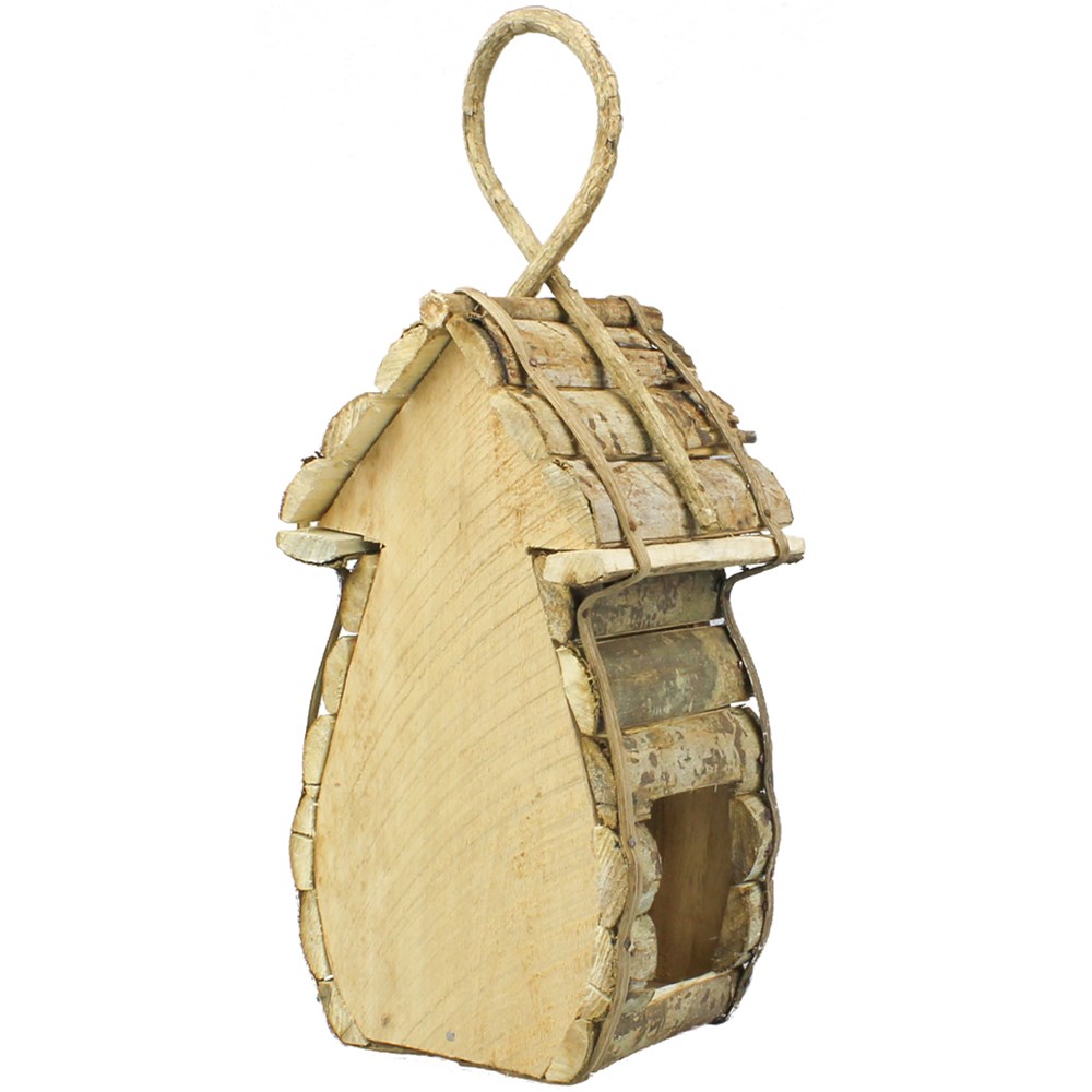 Natural Wooden Bird Feeder | Gardening | CleverPatch - Art & Craft Supplies