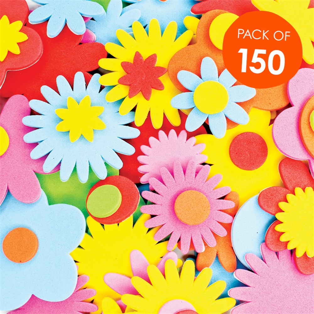 Assorted Foam Stickers - Pack Of 150 