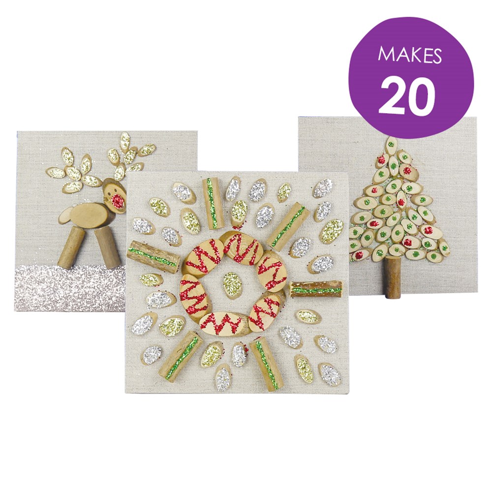 Natural Christmas Canvas Activity Pack Activity And Bumper Packs