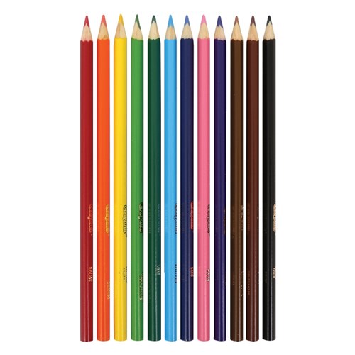 Crayola Triangular Coloured Pencils Sharepack - Pack of 48