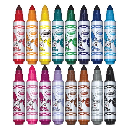 Crayola Mini Washable Markers - Pack of 16