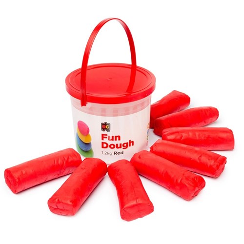 EC Fun Dough - Red - 1.2kg Tub