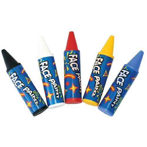 Face Paint Crayons - Pack of 5