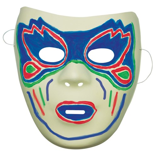 Face Masks - Coloured - Pack of 12