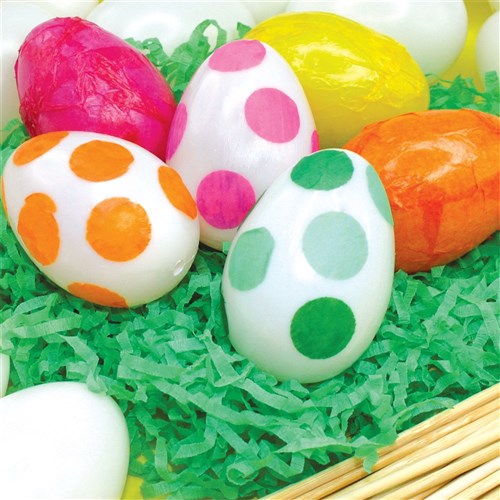 Plastic Eggs & Sticks - Pack of 50