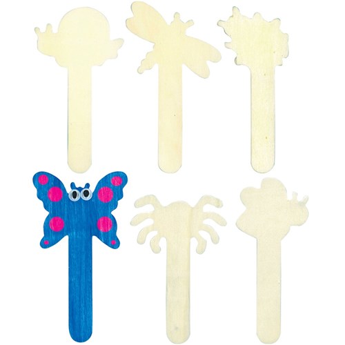 Craft Sticks - Bug - Pack of 6