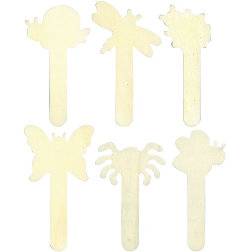 Craft Sticks - Bug - Pack of 6