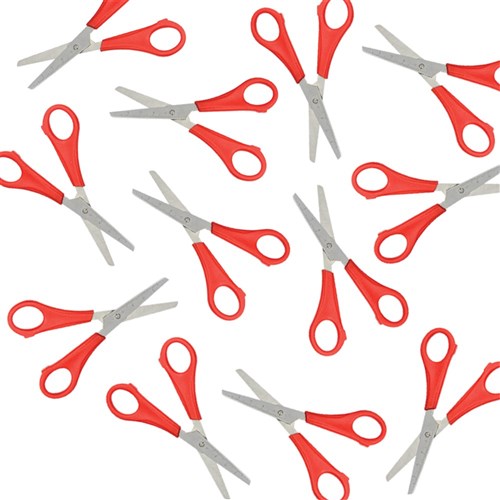 Ruler Scissors - Right Handed - Pack of 12