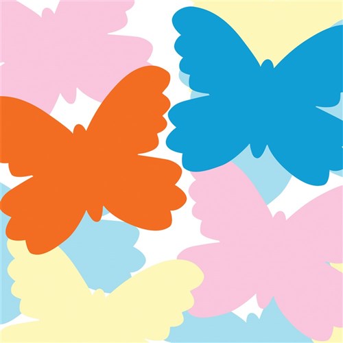 Paper Butterflies - Coloured - Pack of 100